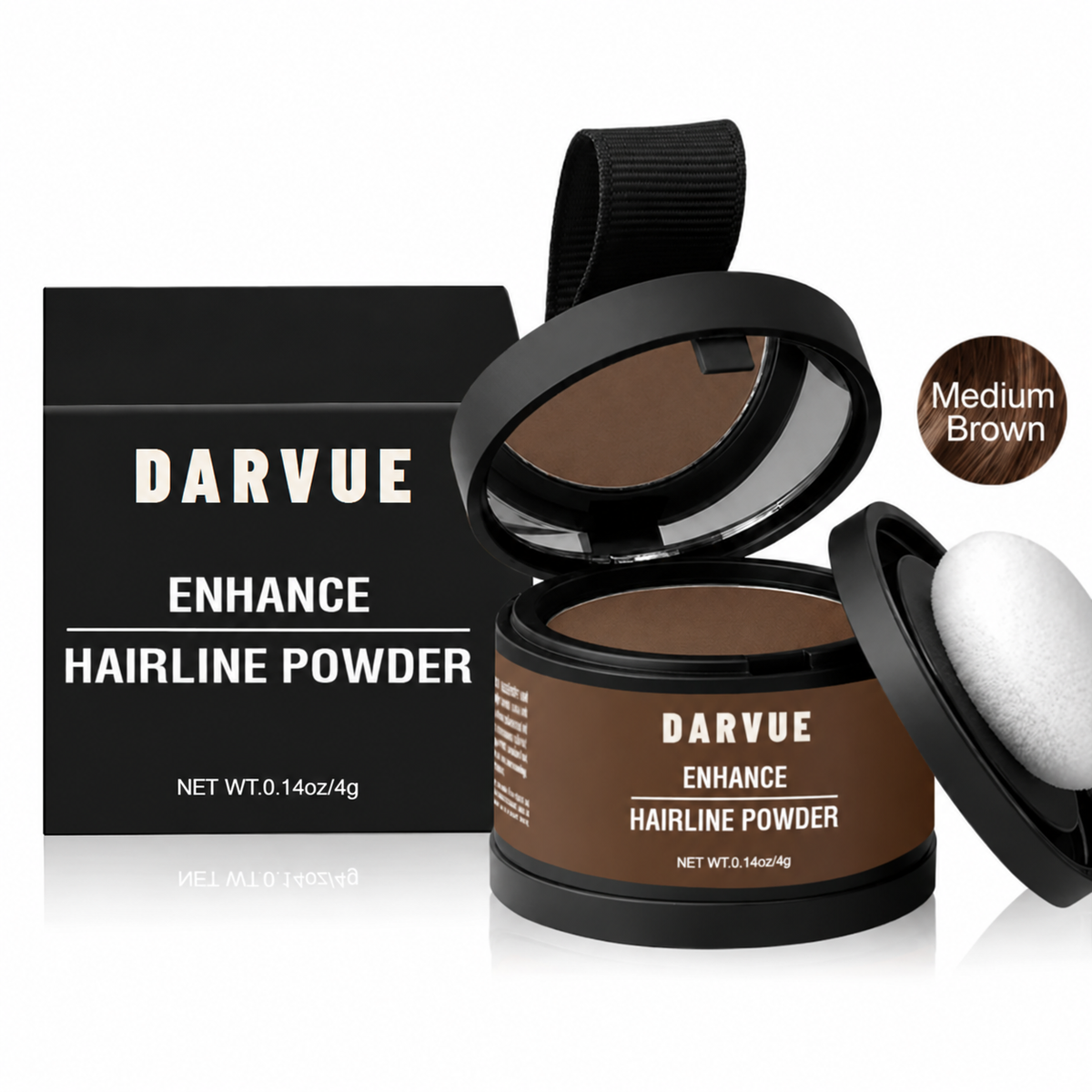 Darvue Hairline Shadow - Medium Brown